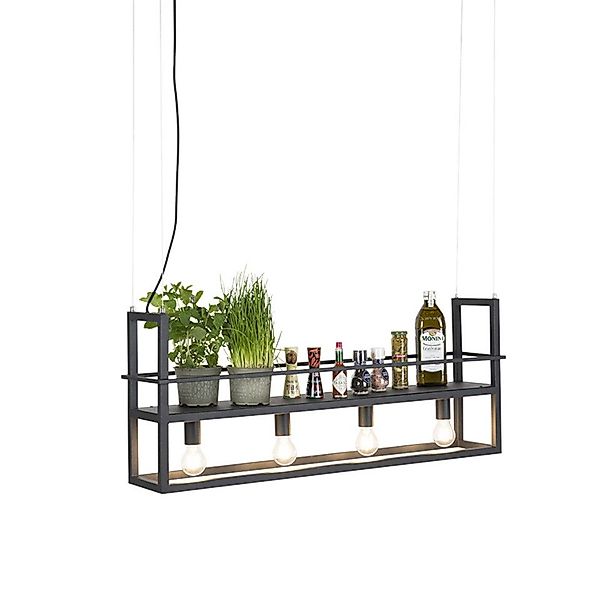 Qazqa Pendelleuchte Cage rack, ohne Leuchtmittel, günstig online kaufen