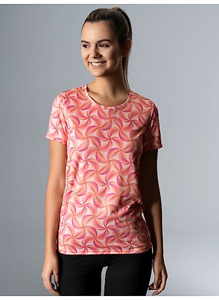 Trigema T-Shirt "TRIGEMA Sport T-Shirt mit modischem Allover-Print" 1 Stk. günstig online kaufen