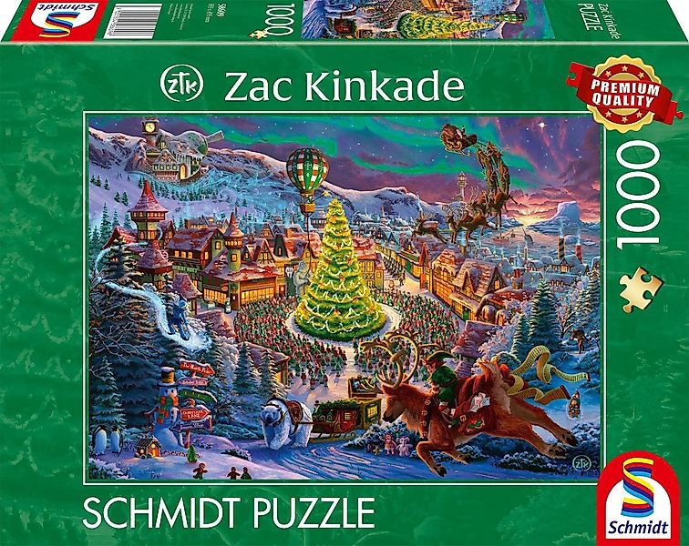 Schmidt Spiele Puzzle Santas Nordpol, 1000 günstig online kaufen