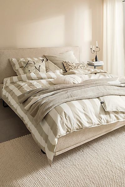 SCHÖNER WOHNEN-Kollektion Wendebettwäsche "Panel" 2 Stk. aus reiner Baumwol günstig online kaufen