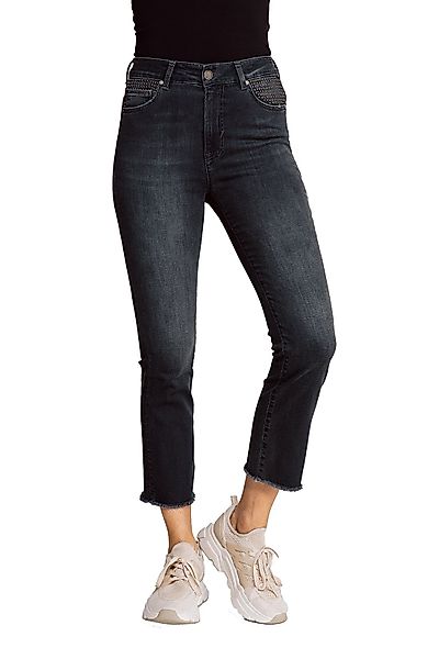 Zhrill Mom-Jeans Capri Jeans ALLEGRA Blau günstig online kaufen