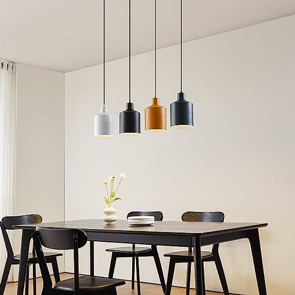 Lindby Hängeleuchte Tirane, bunt, Metall, Länge 94 cm, E27 günstig online kaufen