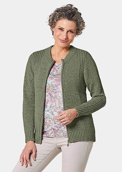 GOLDNER Strickjacke Strickjacke aus Bändchengarn in günstig online kaufen