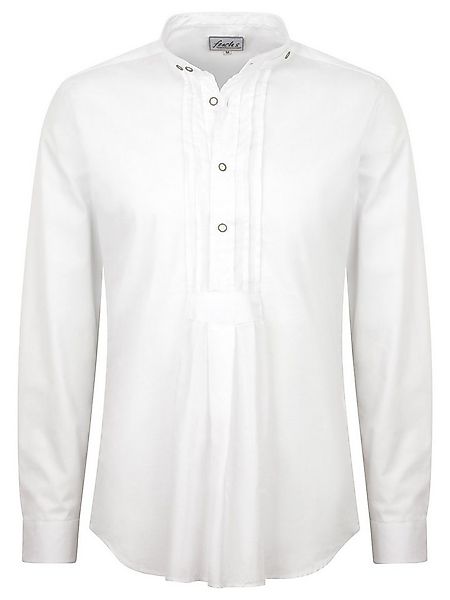 FUCHS Trachtenhemd Trachtenhemd Sebastian Stehkragen weiß mit Stehkragen günstig online kaufen