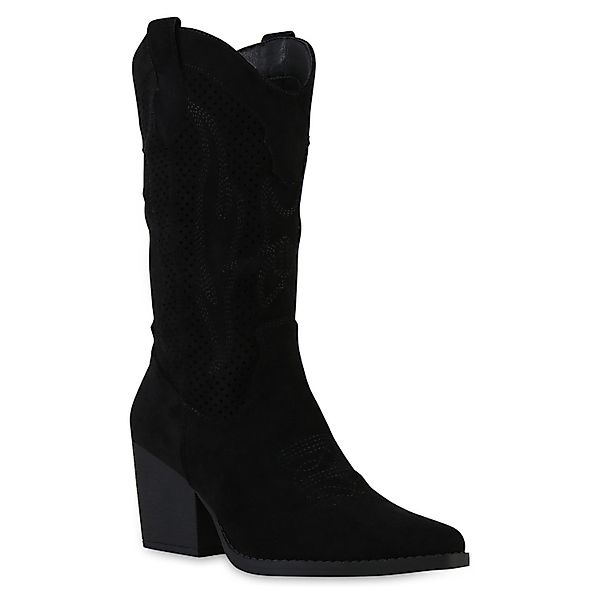 VAN HILL 841524 Cowboystiefel Schuhe günstig online kaufen