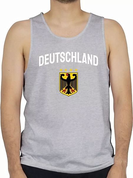 Shirtracer Tanktop Deutschland Wappen mit Bundesadler, Germany, Deutschland günstig online kaufen