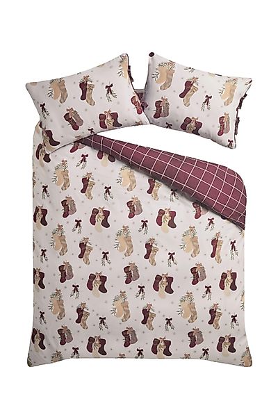 Next Bett-Set Angeraute Wende-Bettwäsche Weihnachten, Bezug: günstig online kaufen
