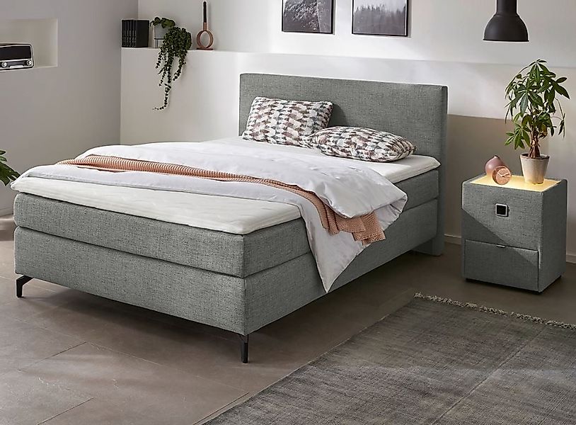 INOSIGN Boxspringbett Alinas, mit Topper und Zierkissen, in unterschiedlich günstig online kaufen