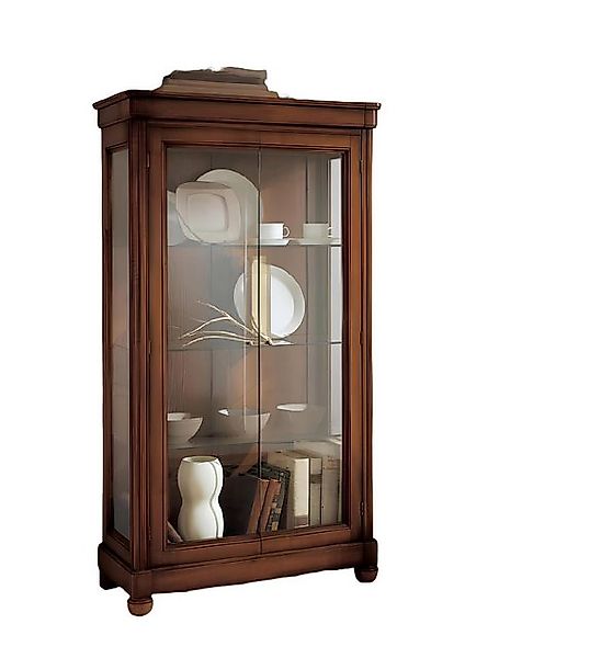 JVmoebel Vitrine Wohnzimmer Anrichte Glas Schrank Vitrine Esszimmer Anricht günstig online kaufen