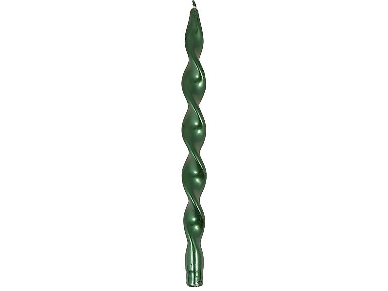 Greengate Duftkerze Kerze twisted dark green günstig online kaufen