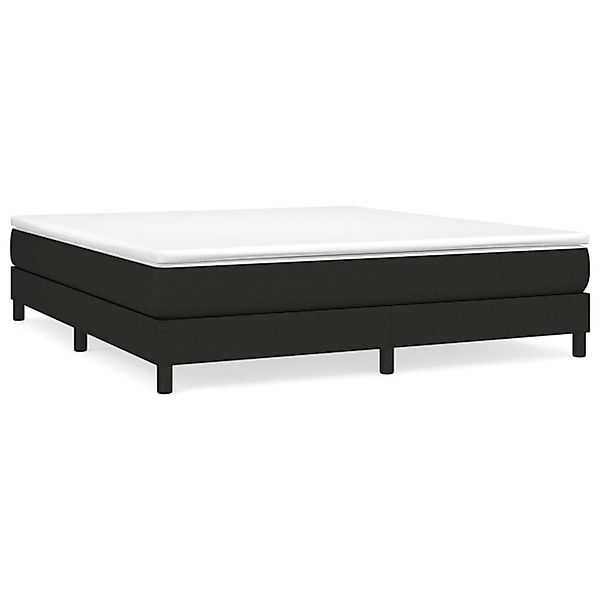 vidaXL Boxspringbett Schwarz 160x200 cm Stoff1399845 günstig online kaufen