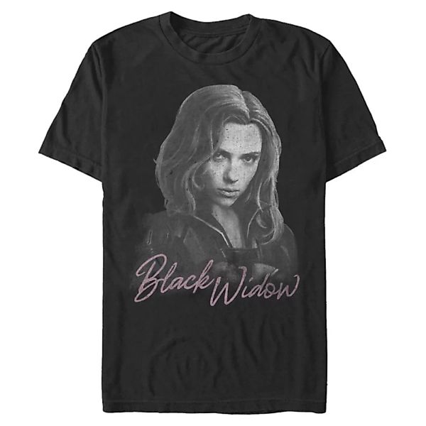 Marvel - Black Widow - Black Widow Mono - Männer T-Shirt günstig online kaufen