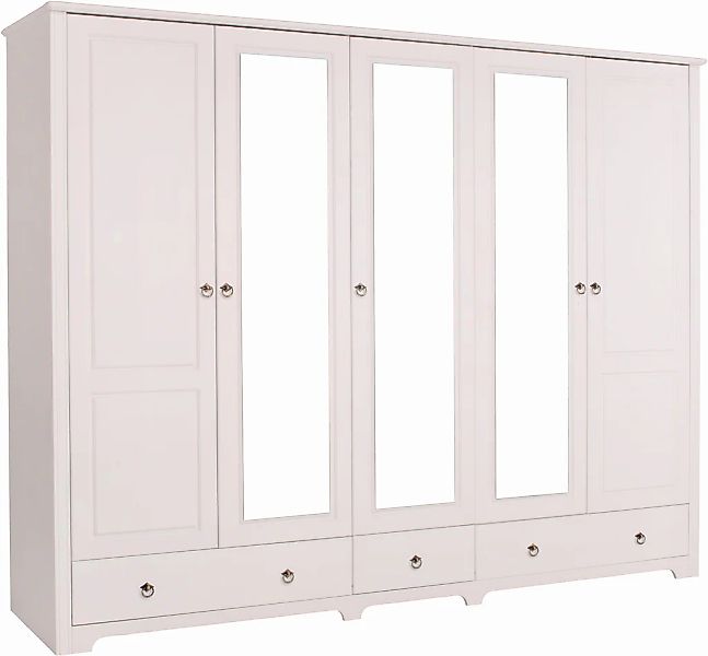 Home affaire Kleiderschrank "Hugo", (3 Breiten: 106/200/245 cm H/T ca. 190/ günstig online kaufen