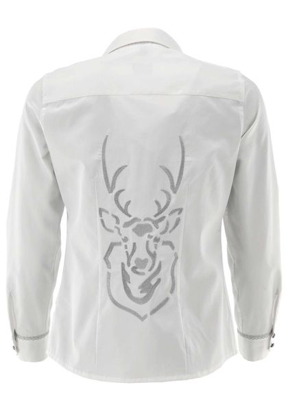 OS Trachten Trachtenbluse Slidix Tailliert, Haifischkragen, günstig online kaufen