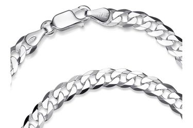 Silberkettenstore Silberarmband Panzerkette Armband 6mm - günstig online kaufen