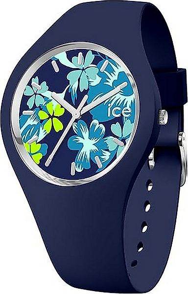 ice-watch Quarzuhr ICE flower Midnight lime Medium 021741 günstig online kaufen