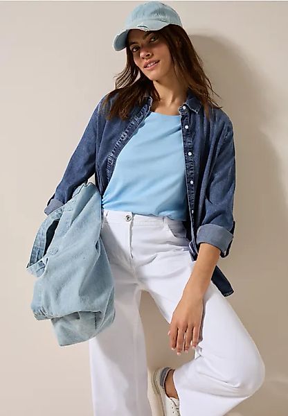 Jeanshemd aus Lyocellmix günstig online kaufen