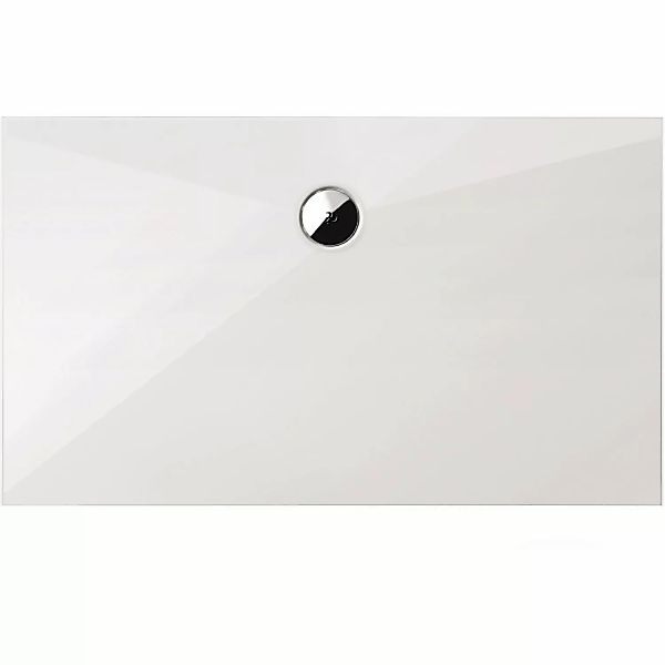 Schulte Duschwannen-Set Extraflach Rechteck 120 cm x 80 cm Alpinweiß günstig online kaufen