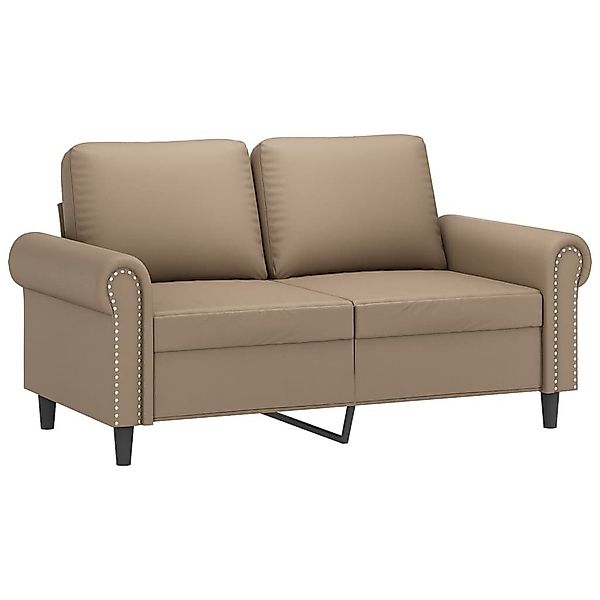 vidaXL Sofa 2-Sitzer-Sofa Cappuccino-Braun 120 cm günstig online kaufen