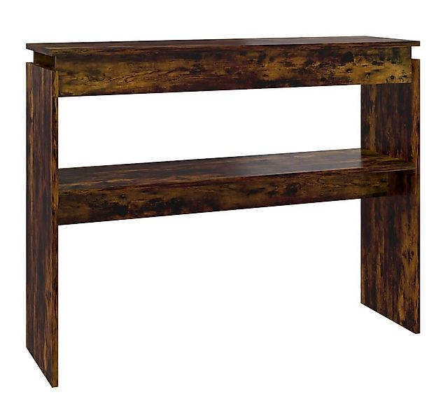 vidaXL Beistelltisch Konsolentisch Räuchereiche 102x30x80 cm Holzwerkstoff günstig online kaufen
