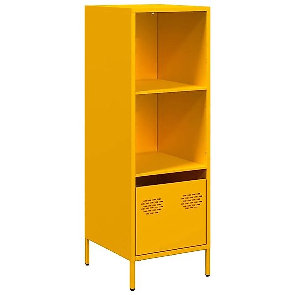vidaXL Highboard Senfgelb 35x39x103,5 cm Stahl 851379 günstig online kaufen