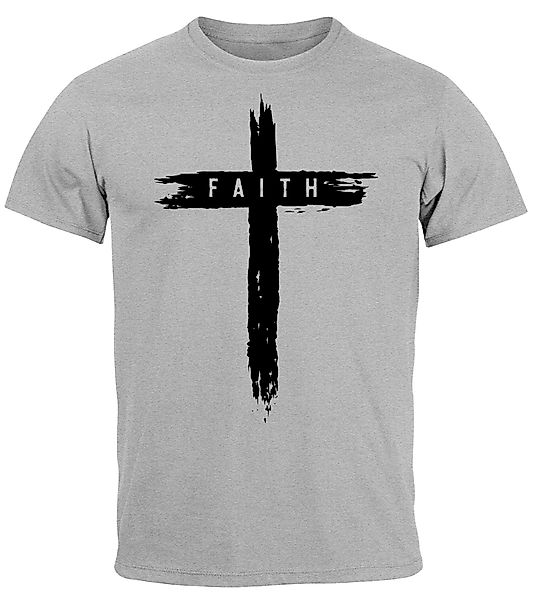 Neverless Print-Shirt Herren T-Shirt Printshirt Aufdruck günstig online kaufen