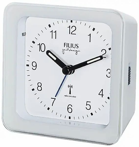 FILIUS zeitdesign Funkwecker, Wecker, Schlafzimmer, Leuchtzeiger, Beleuchtu günstig online kaufen