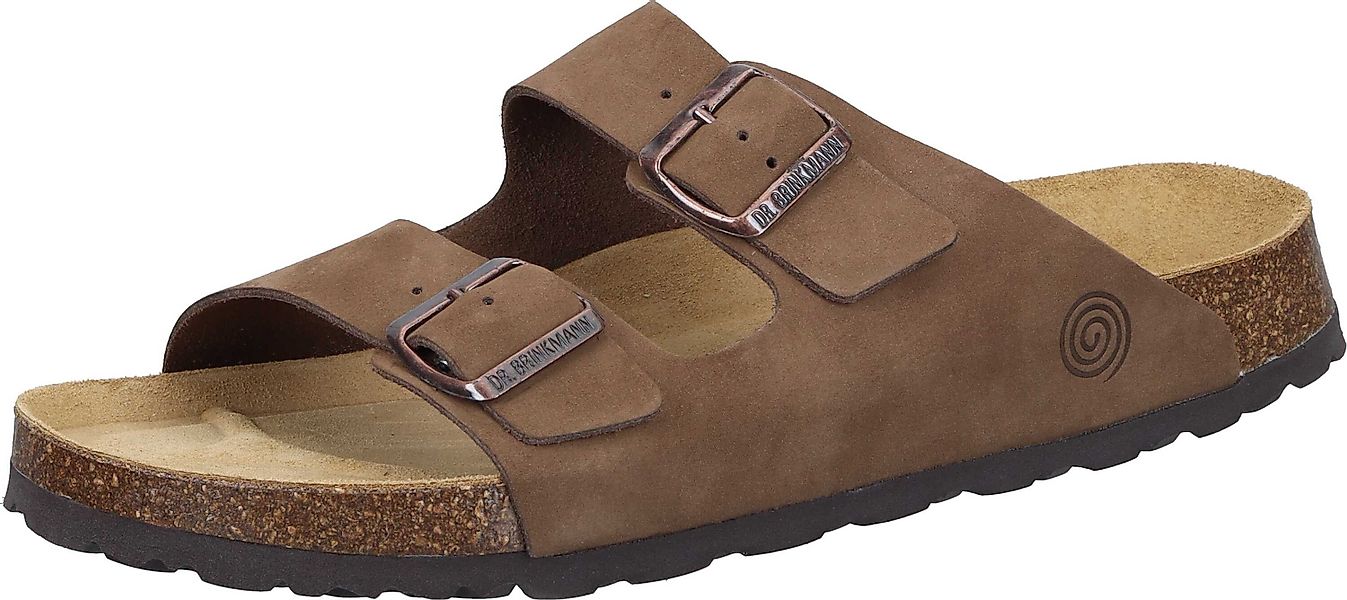 Dr. Brinkmann Pantoletten Pantolette aus Nubukleder günstig online kaufen