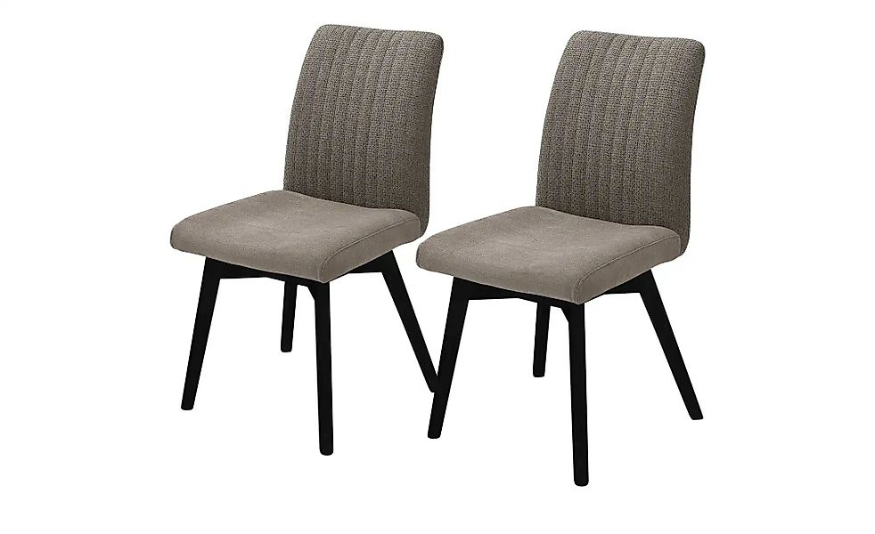 Woodford 2er Set Polsterstuhl im 2er Set Menda ¦ braun ¦ Maße (cm): B: 47 H günstig online kaufen