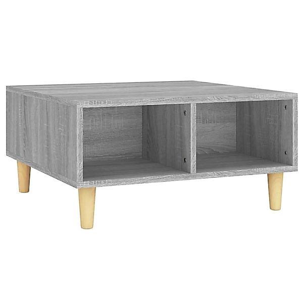 vidaXL Couchtisch Grau Sonoma 60x60x30 cm Holzwerkstoff 813165 günstig online kaufen