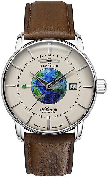 ZEPPELIN Automatikuhr Atlantic Automatic GMT 8468-5, Armbanduhr, Herrenuhr, günstig online kaufen