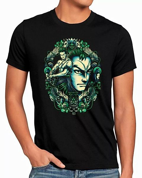 style3 T-Shirt Swordsman Legend one piece japan anime luffy manga monkey ru günstig online kaufen