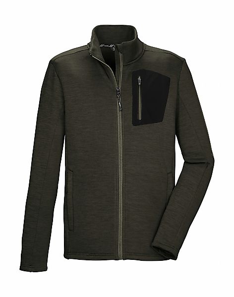 Killtec Strickjacke "KOW 80 MN FLX JCKT" Powerstretchjacke mit Melange-Opti günstig online kaufen