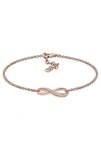 Elli Armband Infinity/Unendlichkeit mit Zirkonia 925 günstig online kaufen