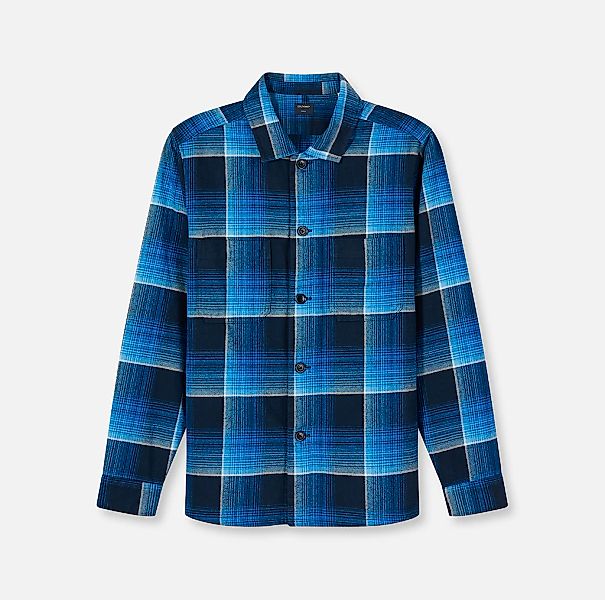 OLYMP Hemdjacke Overshirt, pflegeleicht, Karomuster günstig online kaufen