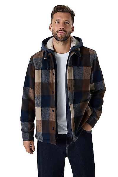 Next Hemdjacke Karierte Hemdjacke mit Kapuze und Borgfutter (1-St) günstig online kaufen