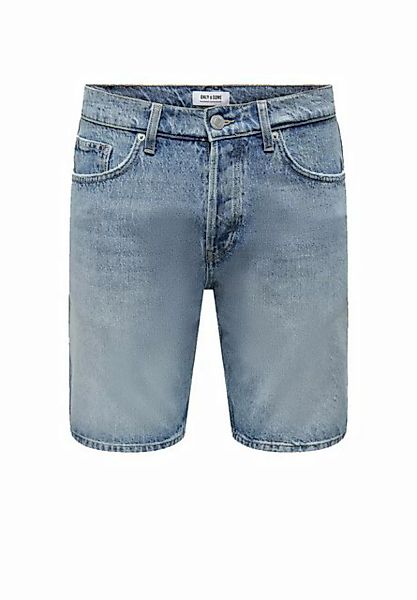 ONLY & SONS Jeansshorts Shorts Denim Midi Bermuda Mid Waist Pants 7560 in H günstig online kaufen