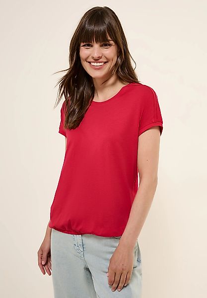 Cecil V-Shirt mit Elastiksaum günstig online kaufen
