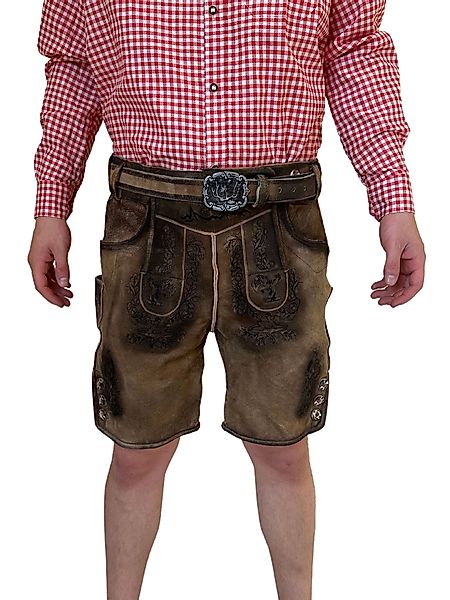 Dretaild Trachtenhose Deluxe Lederhose kurz Premium günstig online kaufen