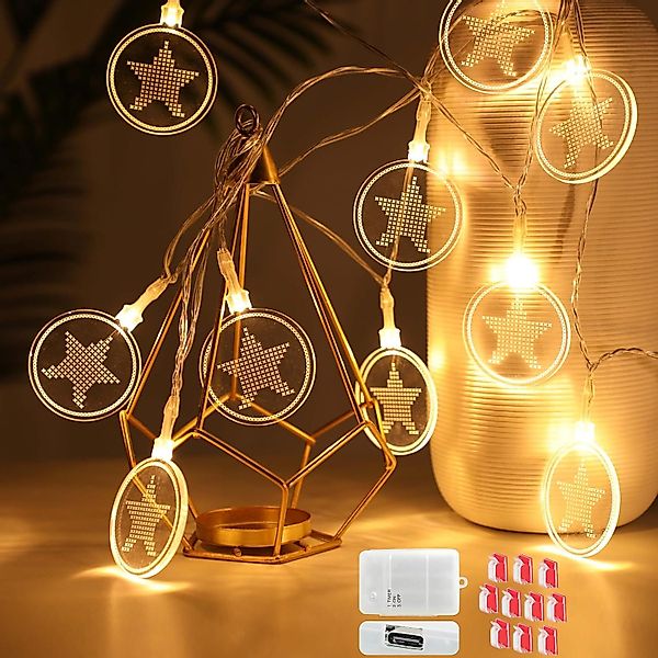 Vivitar Lichterkette Innenbereich dekorative Lichter 4,1 günstig online kaufen