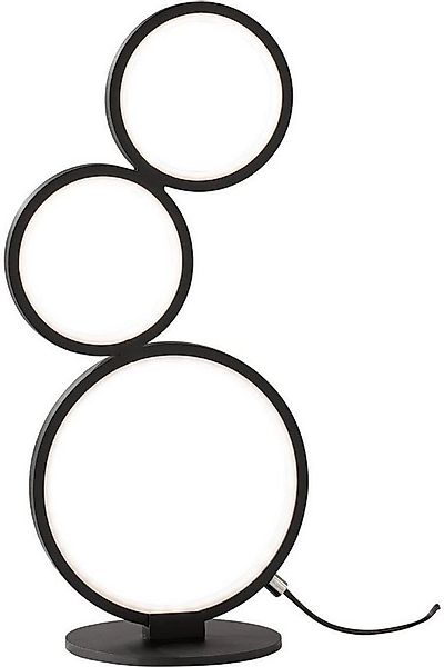 TRIO Leuchten LED Tischleuchte Rondo, Dimmfunktion, LED fest integriert, Wa günstig online kaufen