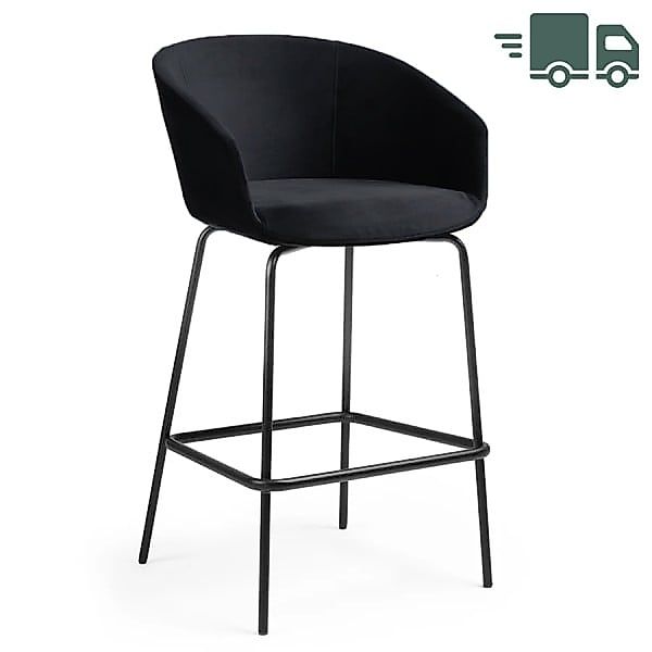 ABVERKAUF: Bejot Oxco small OXS H | Barhocker gepolstert | Bezug Charles sc günstig online kaufen