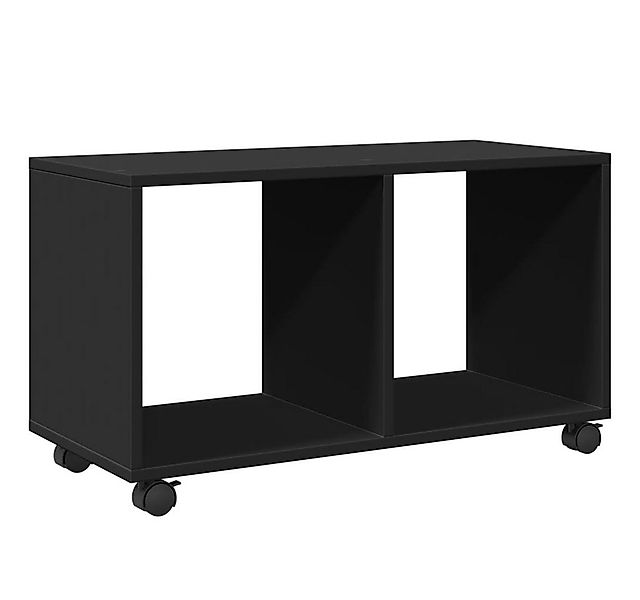 vidaXL Beistelltisch Rollschrank Schwarz 72x33x42,5 cm Holzwerkstoff (1-St) günstig online kaufen