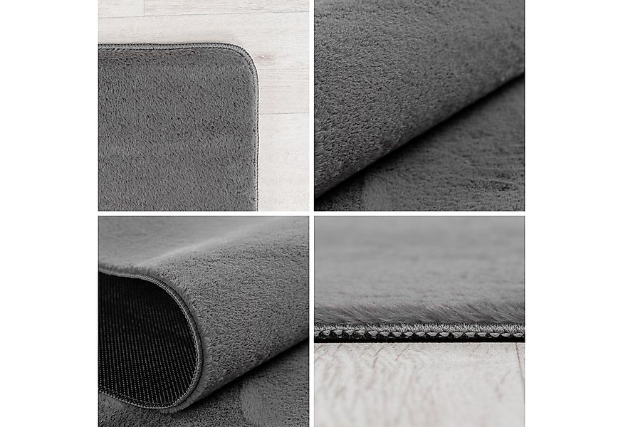 Teppium Teppich Unicolor - Einfarbig, Läufer, Höhe: 11 mm, Kurzflor Teppich günstig online kaufen