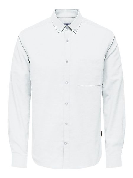 ONLY & SONS Langarmhemd ONSALVARES SLIM günstig online kaufen