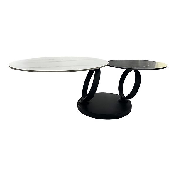 riess-ambiente Couchtisch DANCING RINGS weiß/anthrazit/schwarz · günstig online kaufen