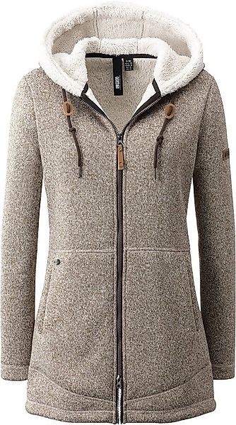 DEPROC Active Strickmantel KENNEWICK II CS LONG mit Kapuze günstig online kaufen