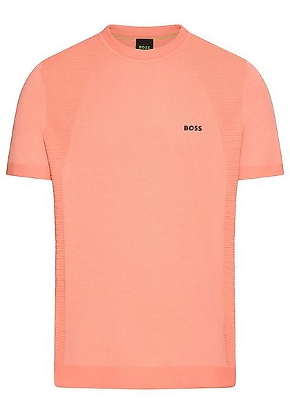 BOSS GREEN Rundhalspullover Momentum_Lite_T24 mit Strukturmix günstig online kaufen