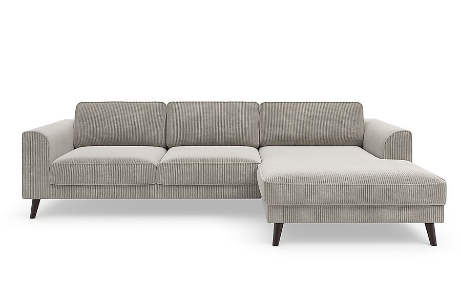 TRENDMANUFAKTUR Ecksofa »Lumber Jack, elegantes Designsofa, zeitlos modern, günstig online kaufen