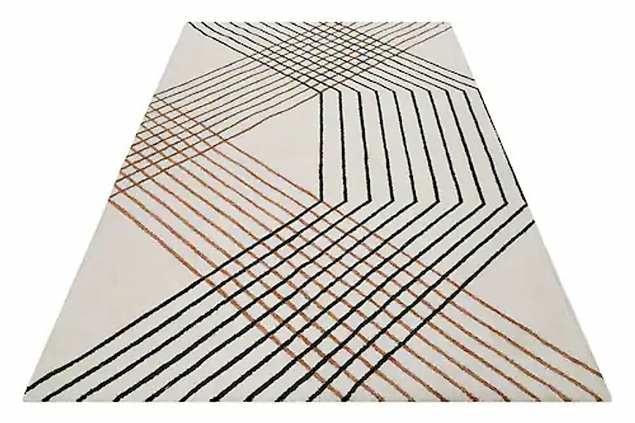 Esprit "Bass ESP-39865" rechteckig 8 mm Höhe modern, handgetuftet, Linien M günstig online kaufen